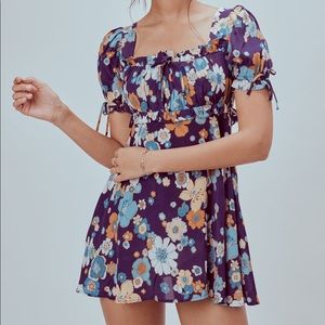 NWT For Love and Lemons Magnolia Mini Dress